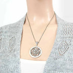 Κολιέ με μενταγιόν Μαγείας Wiccan Πεντάλφα Γυναικείο