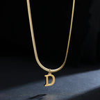 Γυναικείο choker κολιέ με μενταγιόν αρχικού d