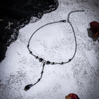 Κολιέ Choker με μενταγιόν σταγόνα νερού σε γοτθικό στυλ