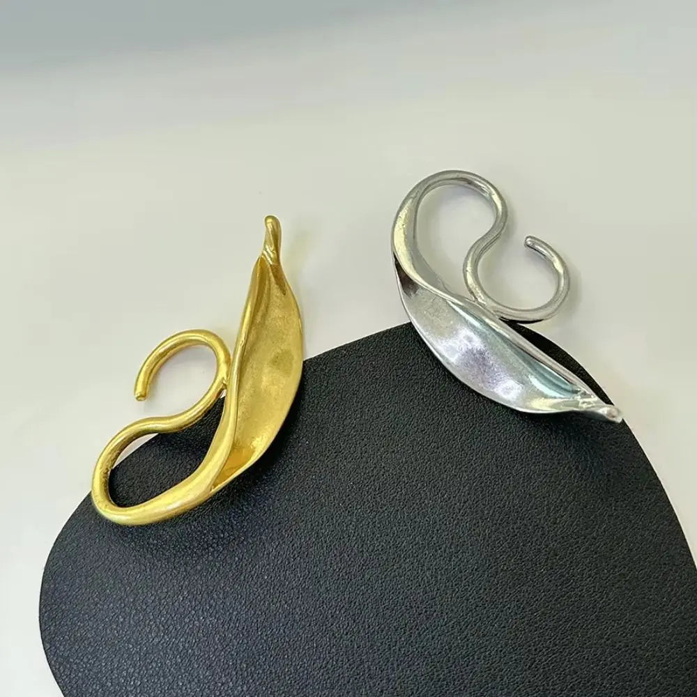 Δαχτυλίδι Φύλλο Λυσίου ασημένιο