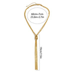 Μακριά αλυσίδα με ντεκολτέ 