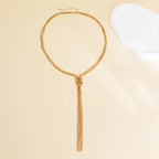 Μακριά αλυσίδα με ντεκολτέ 