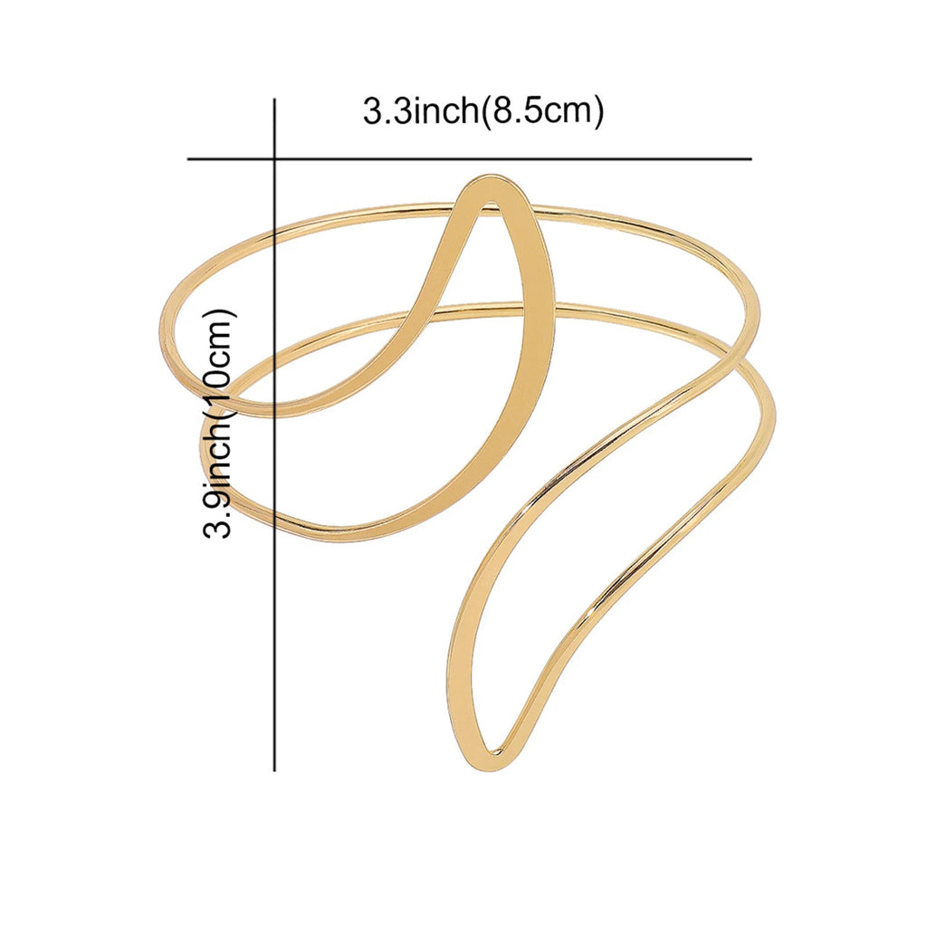 Κομψό Διακοσμητικό Άνω Χεριού - Βραχιόλι Χεριού και Κολιέ Αλυσίδα Δικέφαλου Γυναικείο