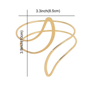 Κομψό Διακοσμητικό Άνω Χεριού - Βραχιόλι Χεριού και Κολιέ Αλυσίδα Δικέφαλου Γυναικείο