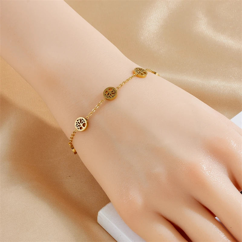 Σετ Κολιέ, Βραχιόλι και Σκουλαρίκια Δέντρο της Ζωής