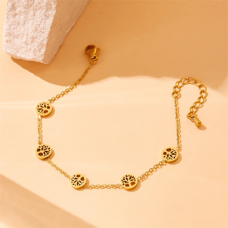 Σετ Κολιέ, Βραχιόλι και Σκουλαρίκια Δέντρο της Ζωής