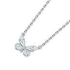 Parure papillon lumineux (collier + bracelet) + boucles d’oreilles offertes