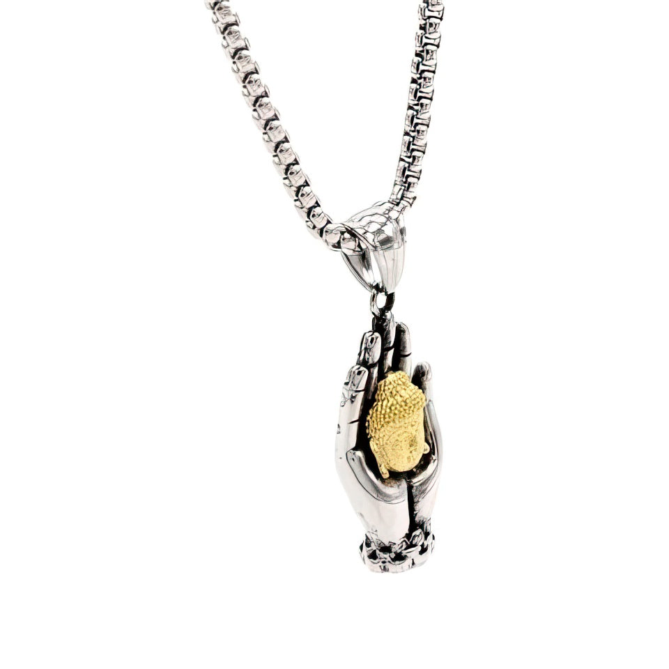 Μενταγιόν Θιβετιανό Ασήμι 