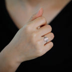 Μικρό Δαχτυλίδι Λουλούδι της Ζωής Γυναικείο ασήμι