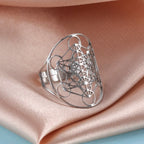 Δαχτυλίδι Αρχάγγελος Μετατρόν ασήμι