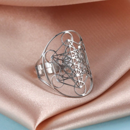 Δαχτυλίδι Αρχάγγελος Μετατρόν ασήμι