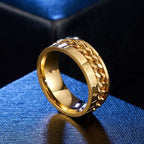 Δαχτυλίδι Βίκινγκ Βόρειο ασημένιο