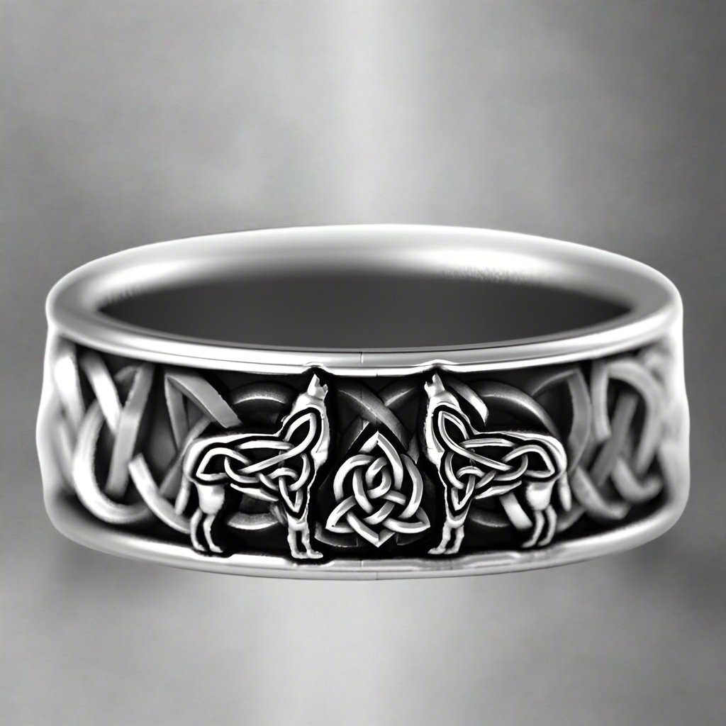 Δαχτυλίδι Viking Fenrir για Άντρες