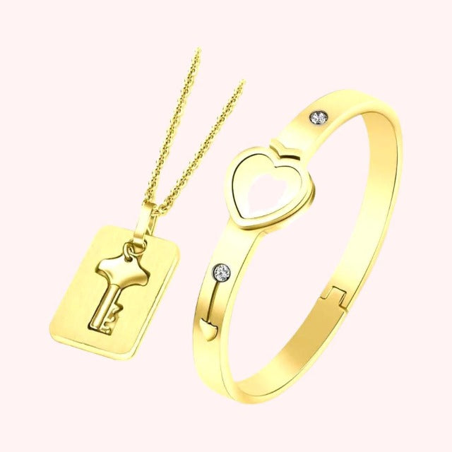 Bijoux Duo pour Couple or