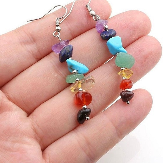 Σκουλαρίκι 7 Τσάκρα για Γυναίκες