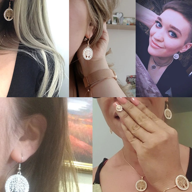 Σκουλαρίκι Δέντρο της Ζωής 