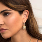 Κρεμαστό σκουλαρίκι λιοντάρι