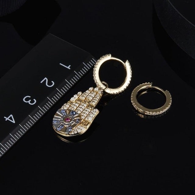 Σκουλαρίκι Χέρι της Φατμά