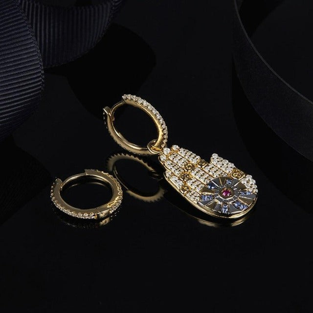 Σκουλαρίκι Χέρι της Φατμά