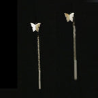 Σκουλαρίκι Πεταλούδα χρυσό