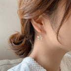 Σκουλαρίκια με λουλούδι οπάλιο