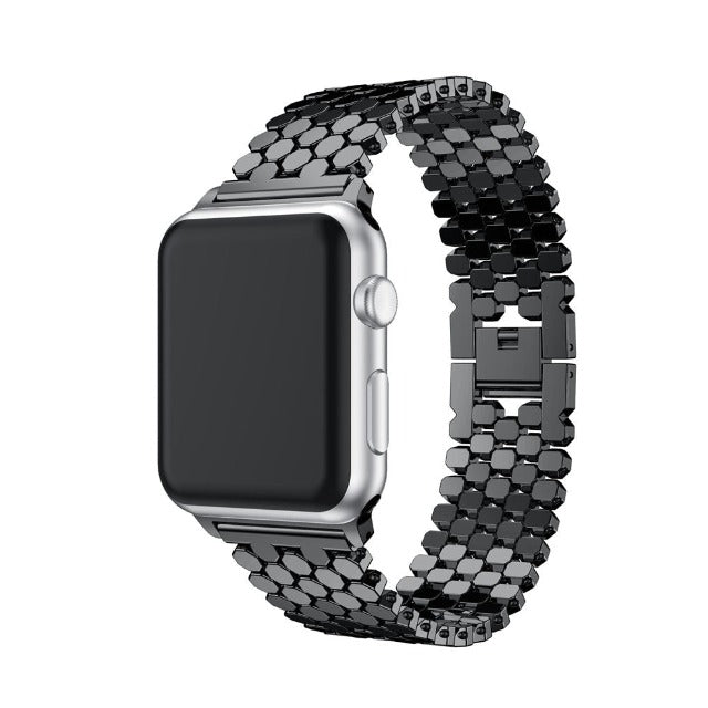 Λουράκι Apple Watch πολυτελείας μαύρο