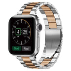 Μπρασελέ Apple Watch σε ασημί και ροζ χρυσό μέταλλο