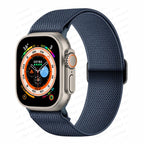 Βραχιόλι Apple Watch από υφαντό νάιλον σε ναυτικό μπλε