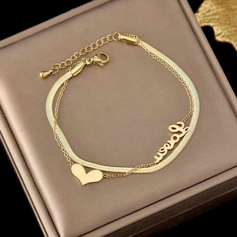 Βραχιολάκι αστραγάλου Αγάπη