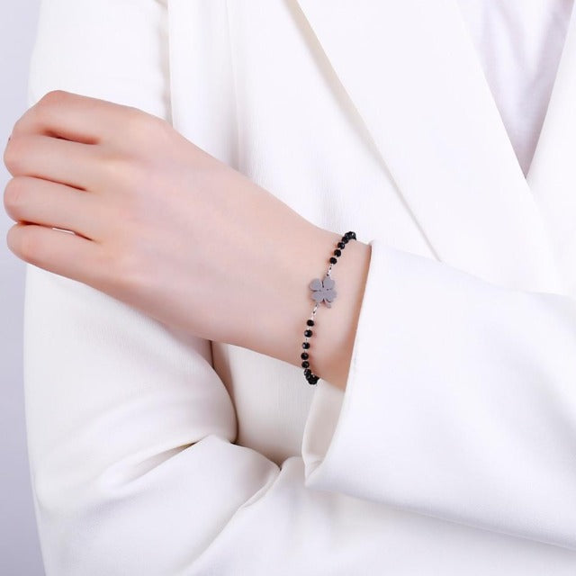 Βραχιόλι Τετράφυλλο Τριφύλλι Φέρνει Τύχη 