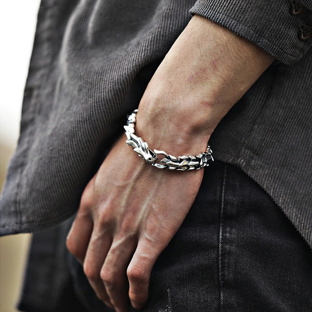 Βραχιόλι Βίκινγκ Ουροβόρος 