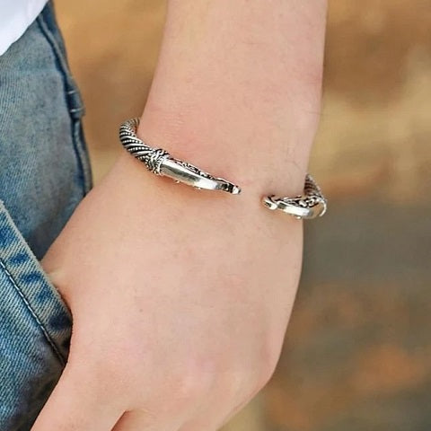 Βραχιόλι Βίκινγκ Ράγκναρ (Ασημένιο ή Χρυσό) 