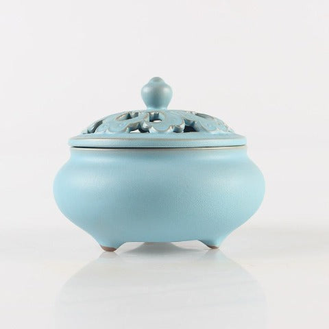 Καυστήρας Λιβανιού από Τούβλο Κεραμικό γαλάζιο ουρανού