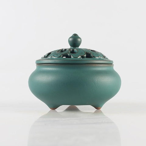 Καυστήρας Λιβανιού από Τούβλο Κεραμικό πράσινο