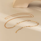 Αλυσίδα Decolleté με Μαργαριτάρια για Γυναίκες