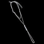 Αλυσίδα ποδιού σε χρυσό και ασήμι για γυναίκες ασήμι