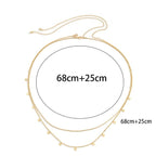 Αλυσίδα Κοιλιάς για Γυναίκες Χρυσό & Ασήμι