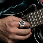 Δαχτυλίδι Ιππότη Βίκινγκ από Ασήμι για Άντρες