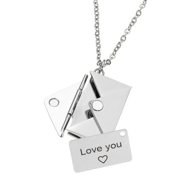 Collier avec Pendentif Enveloppe