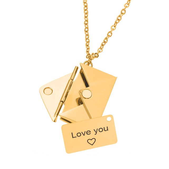 Κολιέ με μενταγιόν φάκελο