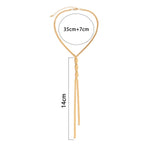 Κολιέ Ντεκολτέ Χρυσό & Ασημί για Γυναίκα