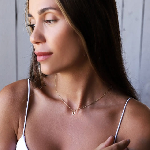 Κολιέ με Προσωποποιημένο Αρχικό Γράμμα