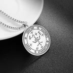 Κολιέ με μενταγιόν Αρχάγγελος ασήμι