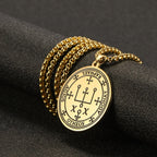 Κολιέ με μενταγιόν Αρχάγγελος χρυσό