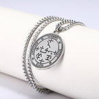 Κολιέ με μενταγιόν Αρχάγγελος ασήμι