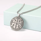 Κολιέ με μενταγιόν Αρχάγγελος ασήμι