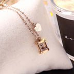 Κολιέ Κλεψύδρα Καρδιά Κρεμαστό