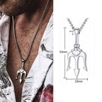 Κολιέ Τρίαινα Ποσειδώνας