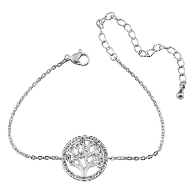 Βραχιόλι Δέντρο της Ζωής ασήμι