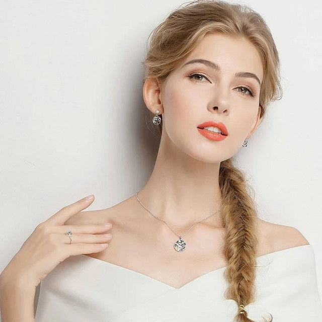 Κρεμαστό Δέντρο της Ζωής Ασήμι